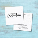 Search for hair salon appointment cards Professional