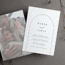 Search for faded photo invitations Minimalist typography