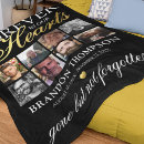 Search for in loving memory photo blankets Memorial