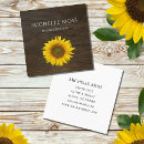 Search for sunflower business cards Yellow flower