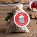 Search for hot chocolate stickers Peppermint