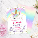Search for unicorn birthday invitations Kids
