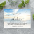 Search for beach funeral thank you cards Death