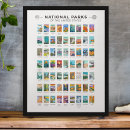 Search for national park map art Yellowstone