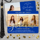 Search for royal blue and gold graduation invitations Class of 2024