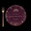 Search for burgundy and gold plates Tiara