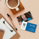 Search for cobalt blue business cards Modern