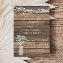 Search for babys breath wedding invitations Wood