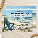 Search for adult beach party invitations Ocean