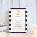 Search for nautical rehearsal dinner invitations Anchor