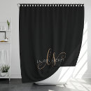 Search for monogram shower curtains Gold