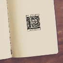 Search for monogrammed monogram initial letter rubber stamps Modern