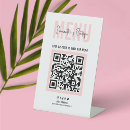 Search for menu signs Contactless