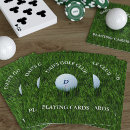 Search for golf playing cards Golfer