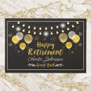 Search for retirement party guest books Black