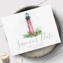 Search for lighthouse save the dates Watercolor