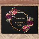 Search for burgundy doormats Black
