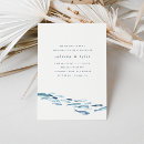 Search for blue rehearsal dinner invitations Coastal