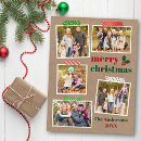Search for kraft paper postcards Merry christmas
