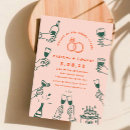 Search for funny wedding invitations Hand drawn