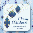 Search for blue christmas stickers Baubles