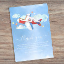 Search for aviation thank you cards Baby shower