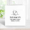 Search for pig rubber stamps Return address