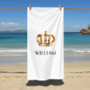 Search for crown beach towels Queen