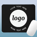 Search for black and white mousepads Logo