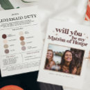 Search for be my matron of honor Bridesmaid