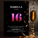 Search for formal sweet 16 invitations Pink