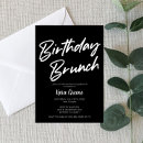 Search for brunch birthday invitations Minimalist