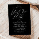 Search for printable graduation invitations Black and white