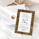 Search for leopard bridal shower invitations Watercolor