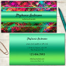 Search for bright color business cards Customer