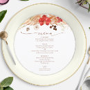 Search for round wedding menus Calligraphy