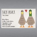 Search for duck business cards Animals