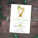 Search for st patricks day invitations Watercolor