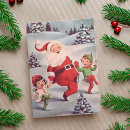 Search for vintage elves christmas cards Children