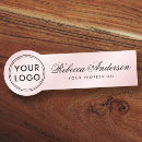 Search for small business name tags Plain promote brand template