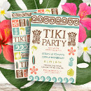 Search for hawaiian anniversary invitations Tropical