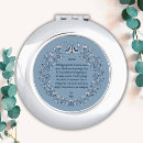 Search for floral compact mirrors Bride
