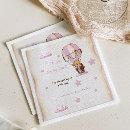 Search for hot air balloon napkins Vintage