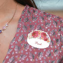 Search for name tag wedding stickers Flowers