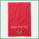 Search for funny christmas kitchen towels Green