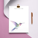 Search for hummingbird note cards Watercolor