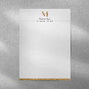 Search for monogram letterhead Gold