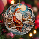 Search for santa claus ornaments jolly