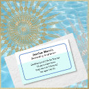 Search for swim lessons business cards Teacher