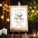 Search for 50th anniversary party decor Glitter